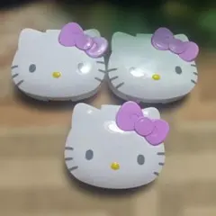 ハローキティ アクセサリーケース 3個セット　レトロ