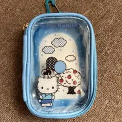 ダニエル 산리오 カラビナ付きマルチケース クリアポーチ ぬいぐるみポーチ