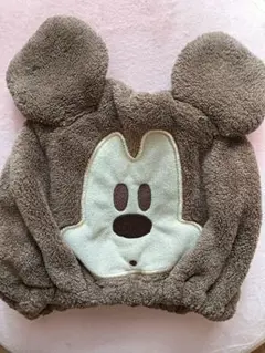 【Disney baby】ミッキー風 タオル地帽子 ふわふわ素材・キッズ用