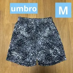 umbro ハーフパンツ　モザイク柄　ショートパンツ　Mサイズ　デサント