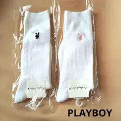 Playboy Ladies ソックス2足セット　21～23cm　PLAYBOYのサムネイル