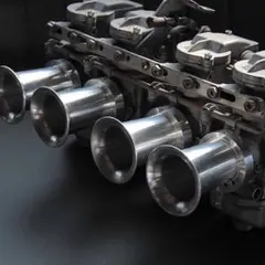 CRキャブ 真鍮製 Φ26-33 スモールボディ ファンネル 4個 m948 - メルカリ