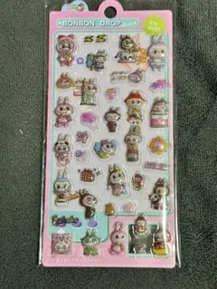 ボンボンドロップシール ぷくぷくシール らぶぶ