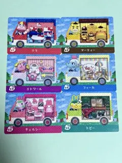 どうぶつの森 サンリオ　amiibo 6枚セット