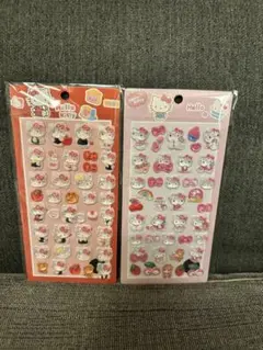 サンリオ ハローキティ シール 2枚セット