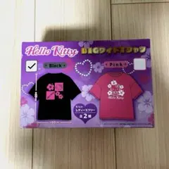サンリオ　Hallo Kitty BIGワイドTシャツ　ブラック