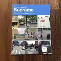Supreme Verify Tee ステッカー