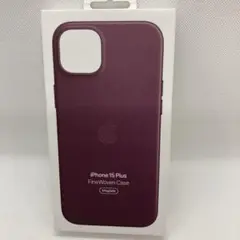(N04)新品iPhone 15 Plus FineWoven Case