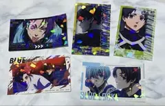 【匿名発送】一番くじ　ブルーロック　ホログラムステッカー　5枚