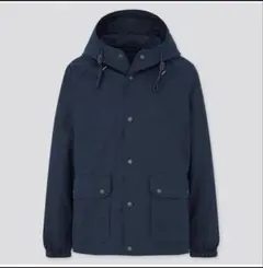 UNIQLO/ユニクロ　コットンパーカ　ネイビー　Ｌ
