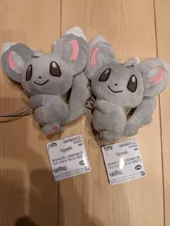 チラーミィ　2個　ぐらぶらりんぬいぐるみ　ポケットモンスター