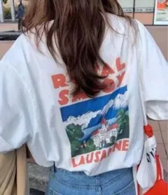 バックプリントTシャツ