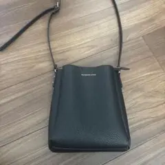 MACARONIC STYLE ブラックショルダーバッグ