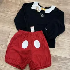 新品　リトシー　ミッキー　なりきり　上下　セットアップ　ルームウェア