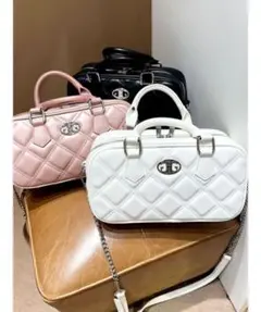 新商品　☆GYDA☆ キルティングrectangle BAG ブラック