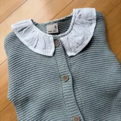 petit main ベビー ロンパース 80cm 襟付き