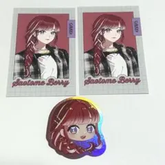 り*。様 にじさんじ　チェキ風カード　早乙女ベリー