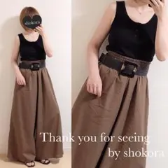 新品☆ イング　リブタンク & エヴリス ワイド パンツのサムネイル