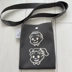 OSAMU GOODS ブラウンキャンバスバッグ　サコッシュ