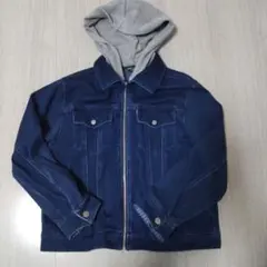COMME CA ISM フード付きデニムジャケット 130A