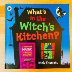 英語絵What's in the Witch's Kitchen?洋書ハロウィン