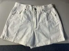白（オフホワイト）ショートパンツ