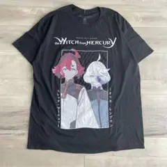 海外オフィシャル　アニメTシャツ　水星の魔女　機動戦士ガンダム