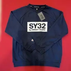 【新品】　3XLサイズ　SY32　ボックスロゴ　クルー スウェット　トレーナー