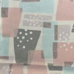 ★はぎれ★【KOKKA】オックス 幅110×34cm POWERGIO 幾何学柄