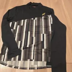 YONEX 長袖ウェア ブラックストライプ JP L
