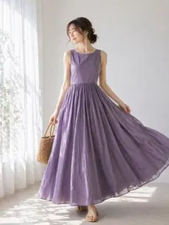 美品】【Estella.K 】Olivia Tweed Dress-LAV- - メルカリ