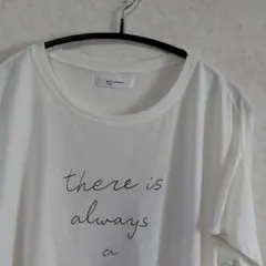 BACK NUMBER ロゴプリント 半袖Tシャツ ホワイト Lのサムネイル