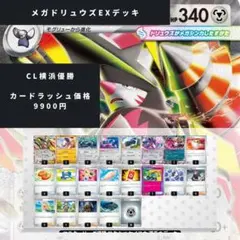 メガドリュウズex ロケット団のミュウツーex 構築済みデッキ ポケカ