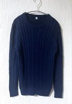 00sヴィンテージ OLD UNIQLO ケーブルニットセーター y2k 極美品