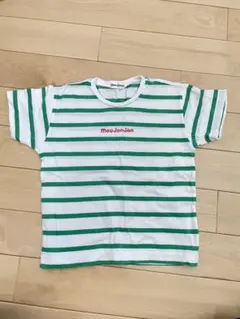 ムージョンジョン　moujonjon 110㎝　Tシャツ　ボーダーのサムネイル