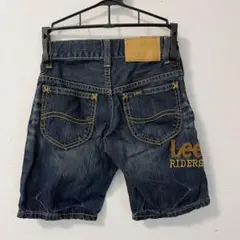Lee Riders【110cm】リー　ロゴ刺繍デニム　ハーフパンツジーンズ