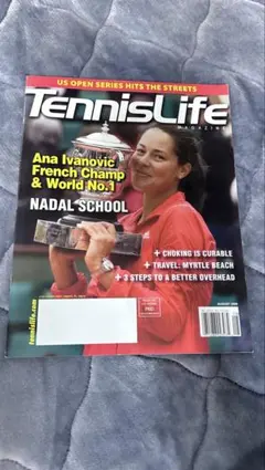 Tennis Life Magazine 2008年 フレンチオープン特集