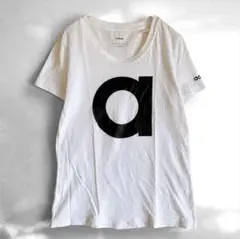 adidas アディダス Tシャツ 半袖 ホワイト ビッグロゴのサムネイル