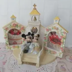 ミッキー ミニー ウェディング フィギュア 2002