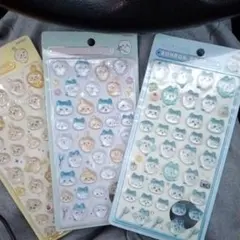 ちいかわ ぼんぼんドロップ シール 3パックセット　はちわれ　うさぎ