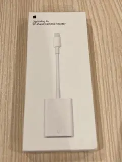 Apple純正 ライトニング SDカードカメラリーダー