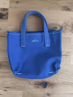 DANTON ダントン キャンバス ミニトートバッグ S ブルーのサムネイル