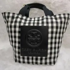 ✨Tory Burchトリーバーチ チェック 2wayショルダーバッグ✨ Tory Burch - TORY BURCH レザー チェック柄 トートバッグ