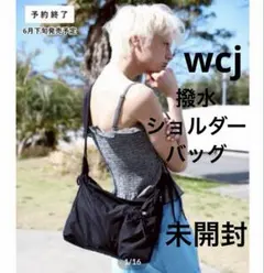 wcj WCJ 若槻千夏 新品・未開封　撥水ショルダーバッグ　黒　ブラックのサムネイル