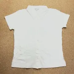 agnès b. ホワイト 半袖シャツ カットソー T2