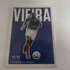 ラストナンバー Panini パトリック・ヴィエラ 直筆サインカード Yahoo!オークション -「パトリック・ヴィエラ」(サッカー