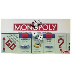 モノポリー 日本語版 TOMY製 完品 ボードゲーム レトロゲーム