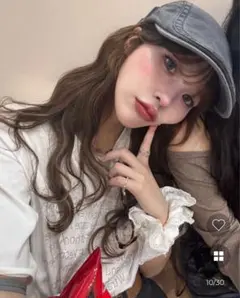 ホワイトロゴ長袖Tシャツ