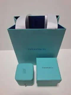 ティファニー　リング用　空箱　ロゴ付きのサムネイル