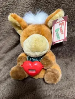 希少　日本製　NAKAJIMA Heart &Heart ロバ　ぬいぐるみ　ろば 希少 日本製 NAKAJIMA Heart &Heart ロバ ぬいぐるみ ろば
